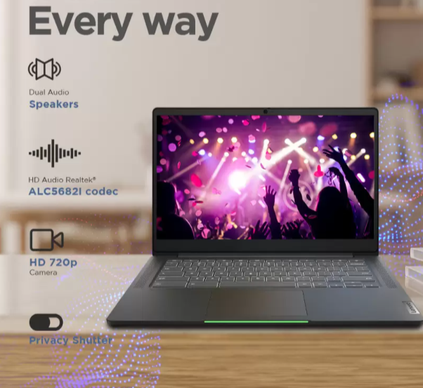 Lenovo IdeaPad 3 Camera & Audio 