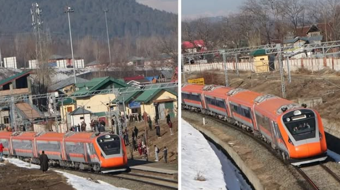 Vande Bharat Express Kashmir Trial: Connecting Jammu to Srinagar by Rail